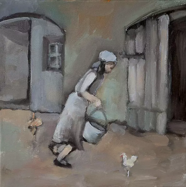 Janina Knap - Podwórko