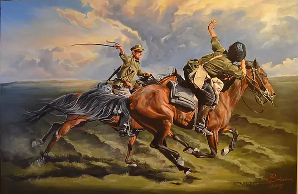 Agnieszka Morysiak - "A duel near Komarow 1920"