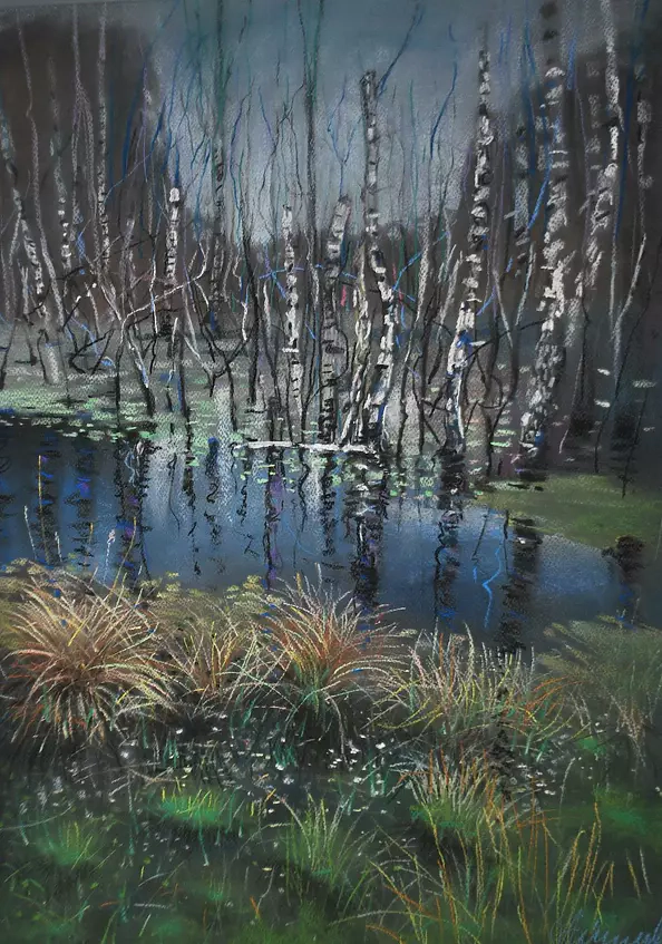 Andrzej Siewierski - Broken birch-uroczysko