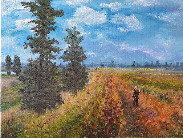 Anna Romanchenko - Flower field