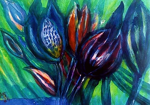 Marzena Salwowska - Tulip Field 2