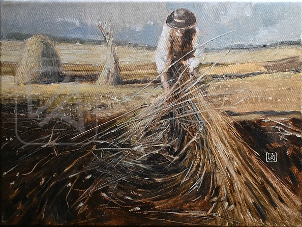 Agnieszka Długołęcka - Pole - żniwa 