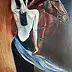 Barbara Kluczek, Polemika dusz, Pastel - papier, 50 x 70