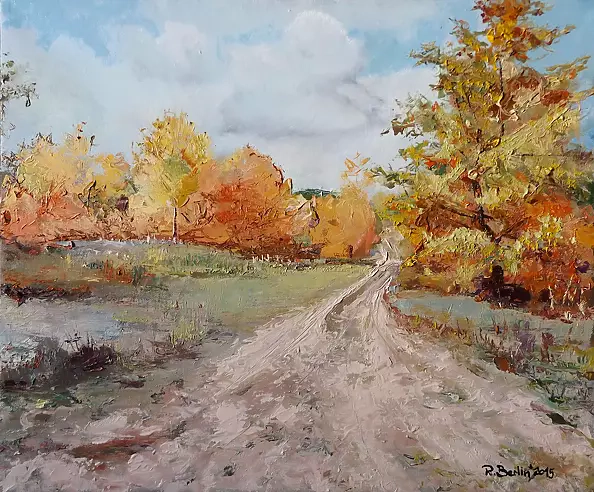 Robert Berlin - Chemin de terre - Milanówek'2015