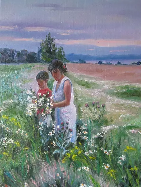 Nikolay Vedmid - Field flowers