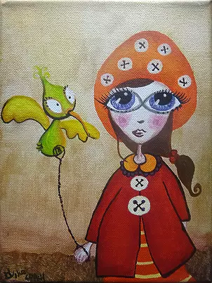 Monika Kołcz - Pomarańczowa czapka