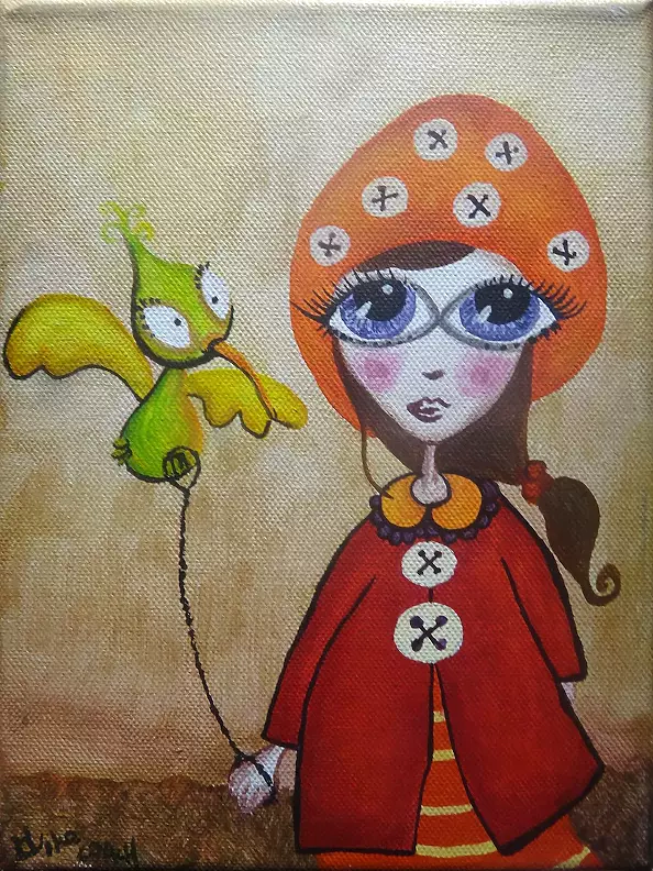 Monika Kołcz - Pomarańczowa czapka