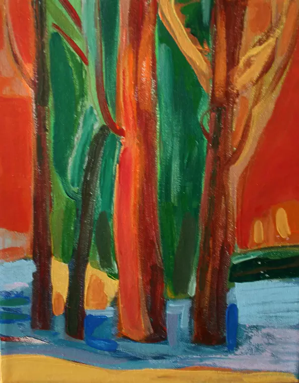 Mariola Paulina Żylińska Jestadt - orange trees