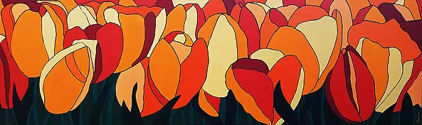 Tania Os - Pomarańczowe tulipany