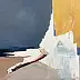 Kamila Sitak, Between Night and Day, Acrylic painting - canvas, 120 x 100