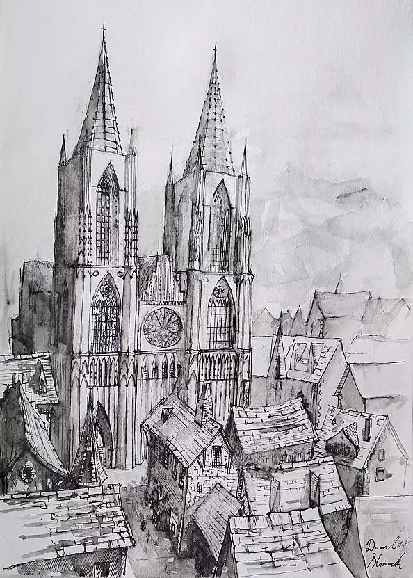 Dawid Masionek - Above the city