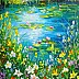 Olha Darchuk - Pond by the Blooming Bank