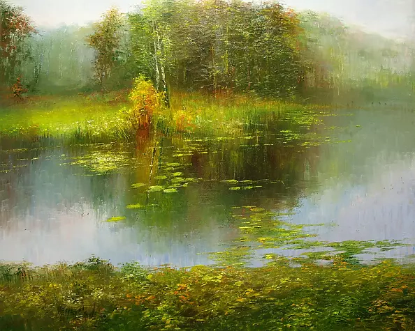 Henryk Radziszewski - Staw w Bieszczadach