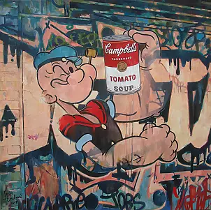 Janusz Orzechowski - Pop art-popeye