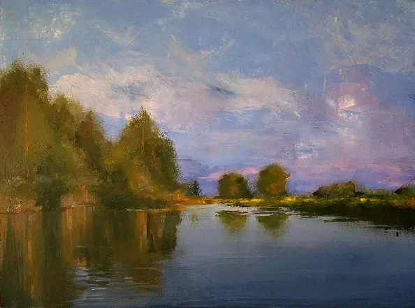 Rafał Patro - Afternoon on the Bug River.