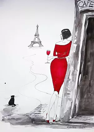Adriana Laube - Afternoon in Paris