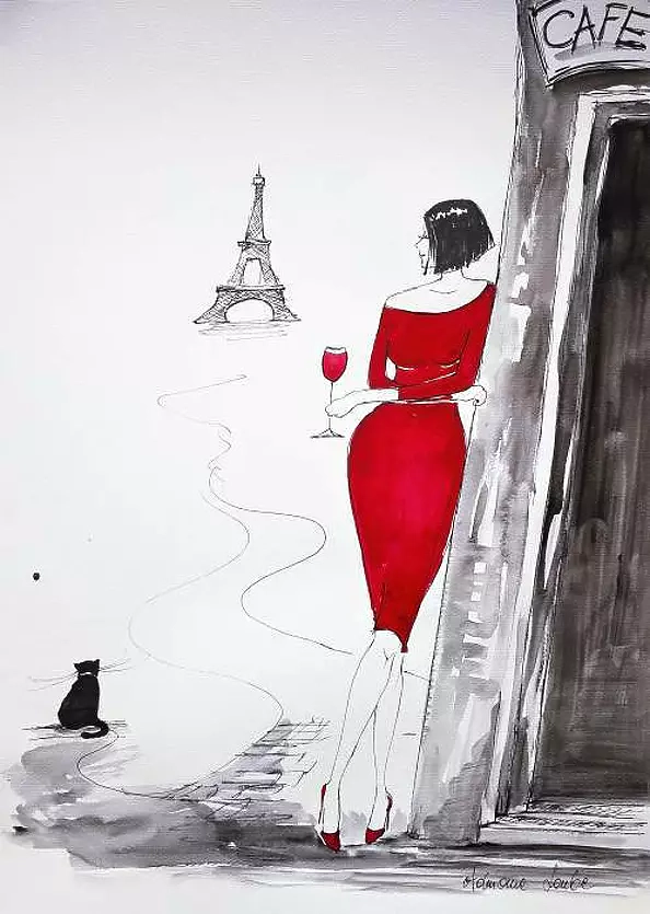 Adriana Laube - Afternoon in Paris