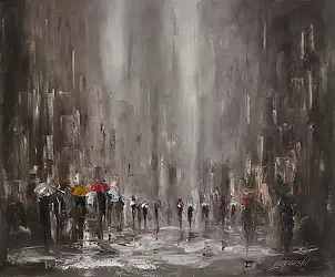 Marek Langowski - Popołudnie w deszczu