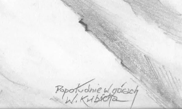 Witold Kubicha - Afternoon in the mountains