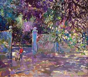 Jerzy Martynów - Popołudniowa pora - Park Strzelecki w Tarnowie