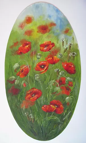 Maria Roszkowska - poppy meadow