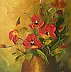 Ewa Gawlik - Poppies in glass vase