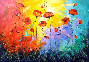 Olha Darchuk - Poppies