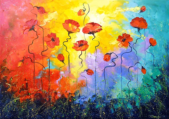 Olha Darchuk - Poppies
