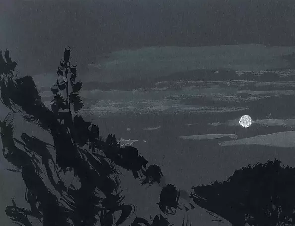 Witold Kubicha - Poprad by night