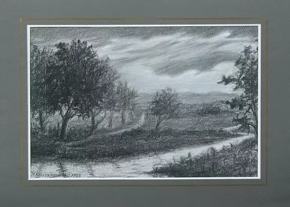 Mirosław Kowzanowicz - Morning on the river.