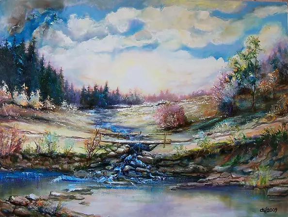 Edward Chrząszcz - Morning on stream