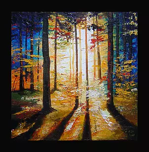 Anna Słota - Morning in the woods