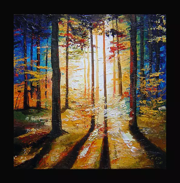 Anna Słota - Poranek w lesie