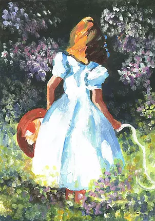 Joanna Małoszczyk - Morning in the garden