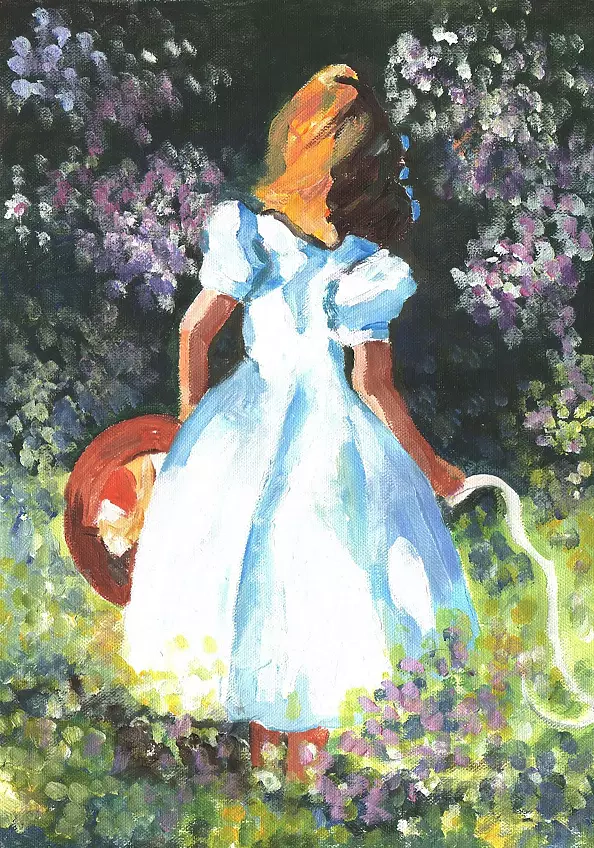 Joanna Małoszczyk - Morning in the garden