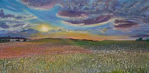 Jadwiga Rudnicka - Morning in the field