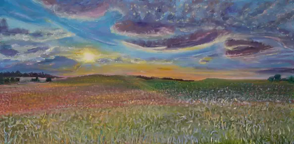 Jadwiga Rudnicka - Morning in the field