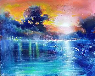 Włodzimierz Draczyński, Poranek, Obraz olejny - płótno, 50 x 40
