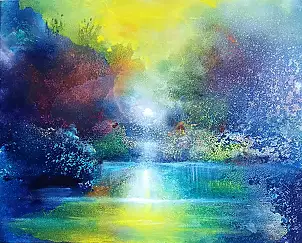 Włodzimierz Draczyński, Poranek, Obraz olejny - płótno, 50 x 40