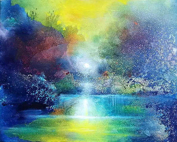 Włodzimierz Draczyński, Poranek, Obraz olejny - płótno, 50 x 40
