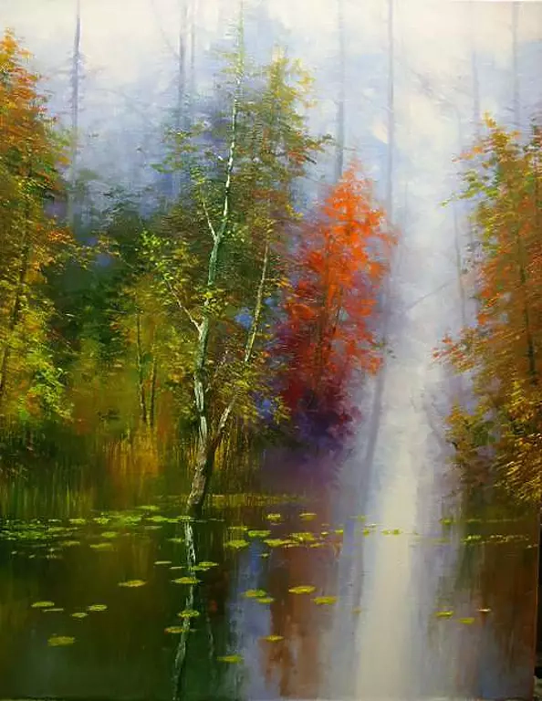 Henryk Radziszewski - Morning in the fog