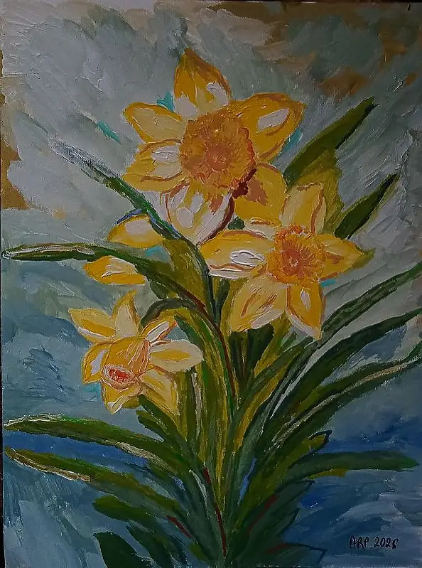 Agata Rak - Mattina tra i narcisi