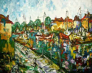 Jerzy Stachura - fishing port