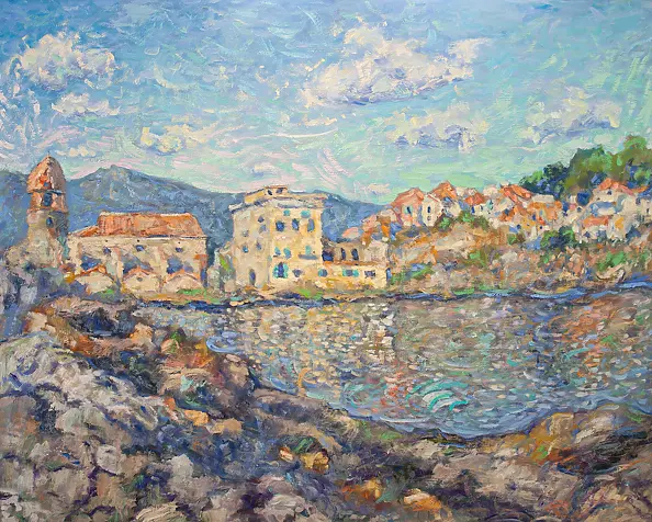 Marcin Stępniowski - "Port w Collioure"