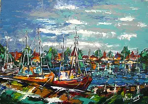 Jerzy Stachura - Port of Jastarnia