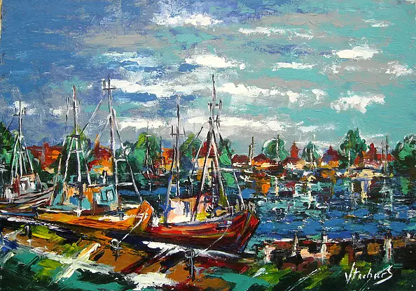 Jerzy Stachura - Port of Jastarnia