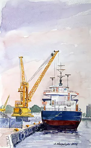 Andrzej Karpiński - Port of Kolobrzeg