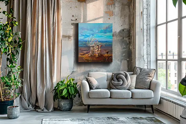 Urszula Świtaj, Portal, Inne, Obraz akrylowy - płótno, 46 x 55