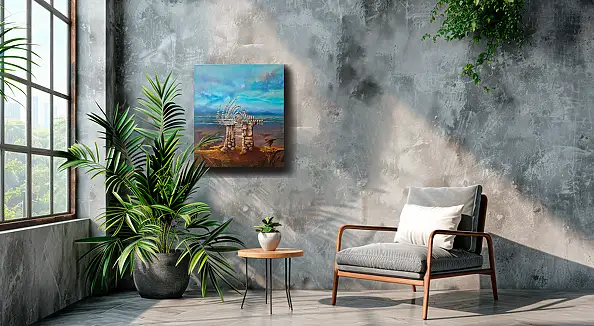 Urszula Świtaj, Portal, Inne, Obraz akrylowy - płótno, 46 x 55