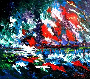 Jerzy Stachura - port strike